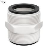 Pool Hose Adapter 1.5 inch For Intex For Coleman Pool Pump Hose 2 L-Ring Gaskets