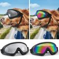 Yirtree Dog Goggles with Adjustable Straps UV Protection Windproof Anti-Fog Dustproof Dog Sunglasses Outdoor Riding Driving Puppy Glasses for Small to Medium Breed Dog