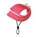 Duobla Summer Pet Hat Breathable Sunshade Cat Dog Hat Bow Princess Ear Leaking Dog