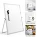 14 x 11 Desktop Whiteboard Calendar Double Sided Magnetic White Board Dry Erase Board with Stand Portable Planning Boards for Home Office School to Do List