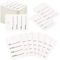 2100 Pieces Price Tags Unstrung Coupon Tags Merchandise Marking Tags White Paper Clothes Price Label Tags Store Tag Labels 1.97 x 1.38 Inch