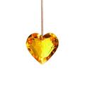 Ongmies Room Decor Clearance Gifts Hanging Heart Handicraft Hanging Peach Heart Crystal Craft Jewelry Accessories Chandelier Decoration Lighting Window Pendant D