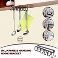 Home Kitchen measucup wall hangers Clip on cabinet hooks Decoration Organizer Gift Storage Bin Cabinet Kitchen Holder Hook Hanging Seamless Type Cup Clip-Type Punch- Housekeeping & Organizers