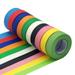 10 Rolls Colored Rainbow Masking Tape Set Art Craft DIY Tapes 0.79 in x 22 Yards/Roll Painters Tape Marking Tape for Painting Labeling Scrapbooking Gift Wrapping Decoration