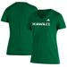 Women's adidas Green Hawaii Rainbow Warriors Sideline Blend Short Sleeve T-Shirt