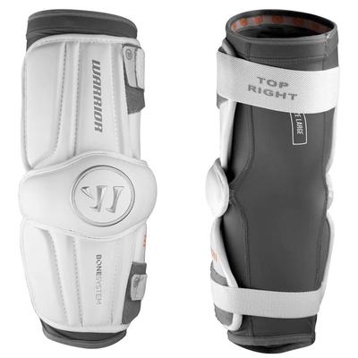 Warrior Burn Lacrosse Arm Pads White