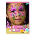 Djeco Six Maquillages Face Painting Kit - Butterflies