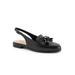 Women's Lillie Sling by Trotters in Black (Size 9 M)