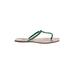Miu Miu Sandals: Green Print Shoes - Women's Size 39.5 - Open Toe