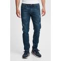 5-Pocket-Jeans BLEND "BLEND BHJetfit" Gr. 31, Länge 34, blau (denim middle blue) Herren Jeans 5-Pocket-Jeans