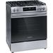 Frigidaire 30" 5.1 Range, Stainless Steel in Gray/White | 35.625 H x 30 W x 26 D in | Wayfair FCFG3062AS