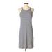 Madewell Casual Dress - Shift Scoop Neck Sleeveless: Yellow Color Block Dresses - Women's Size 2X-Small