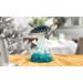 Bay Isle Home™ Abhijith 5.5"H Blue Sea Turtle on Coral w/ LED Figurine Unique Gifts Resin | 5.5 H x 4 W x 3.5 D in | Wayfair