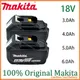 Makita-Batterie lithium-ion aste 18V 5 0 Ah LXT BL1860B BL1860 BL1850 5000