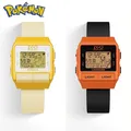 Pokemon Anime Watches Psyduck Charmander Waterproof Luminous Sports Electronic Watch Boy Girl