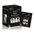 10pcs Black dexe Hair Shampoo Color Only 5 Minutes White Become Black Fast Hair Dye 25ml For Men &