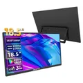 Hgfrtee 18 5 tragbarer Monitor ultra schlank Hz rgb100 % 300cd/m2 ips Laptop zweiter Bildschirm