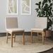 Gracie Modern Dining Chair, Upholstered Accent Dining Chair