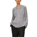 s.Oliver BLACK LABEL Damen Bluse Langarm Grey, 46