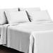 6 Pcs Microfiber Comfort Deep Pocket Bed Sheet Set in King Size