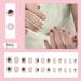 ZYWLKJ Gentle temperament sweet early autumn cute and playful new product wearing nails and nail enhancement pieces mixed batch