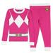 Power Rangers Toddler Girls Pink Ranger Character Costume Sleep Pajama Set (3T)