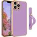 iPhone 13 Pro Max Phone Case iPhone 13 Pro Max Case Slim Fit Soft TPU with Adjustable Wristband Kickstand Scratch Resistant Shockproof Protective Cover for iPhone 13 Pro Max 6.7 Light Purple