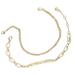 WEAR by Erin Andrews x Baublebar Gold Washington Commanders Linear Bracelet Set