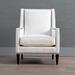 Shawn Accent Chair - Moss Velvet Performance - Frontgate