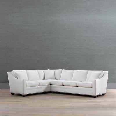 Warren 2-pc. Right-Arm Facing Sofa Sectional - Sand Fitz - Frontgate