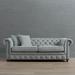 Logan Chesterfield Sofa - Fitz Sage, Standard 81" - Frontgate