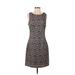 Guess Casual Dress - Sheath: Black Aztec or Tribal Print Dresses - New - Women's Size 8