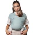 Boba Baby Sling Wrap Newborn - Original Baby Sling Carrier for Newborns and Infants up to 35lbs - Hands-Free Baby Wrap Carrier - Stretchy Baby Wrap Sling & Newborn Sling (Serenity Sea Mist)