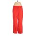 J.Crew Dress Pants - High Rise: Red Bottoms - Women's Size 6