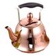 Stove Top Kettle Tea Kettle Stainless Steel Whistle Teapot Stovetop Whistling Teakettle Tea Kettle Portable Handle Water Boiling Kettle Teapot for Gas Hob (Color : Rose Gold, Size : 2L)