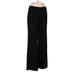 INC International Concepts Dress Pants - Mid/Reg Rise: Black Bottoms - Women's Size 6