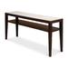 Sarreid Ltd Versatilis 71" Console Table Marble/Granite/Wood in Brown | 33 H x 71 W x 18 D in | Wayfair 53843