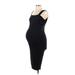 Motherhood Casual Dress: Black Dresses - Women's Size Medium Maternity