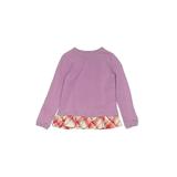 Lands' End Pullover Sweater: Purple Tops - Kids Girl's Size Small