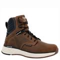 Georgia Boot 6" DuraBlend Sport Waterproof Plain Toe - Mens 9 Brown Boot Medium