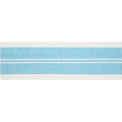 Tischläufer GÖZZE "Java" Gr. 1, blau (weiß, türkis), B:135cm L:40cm, Polyacryl, Polypropylen, Tischdecken Image