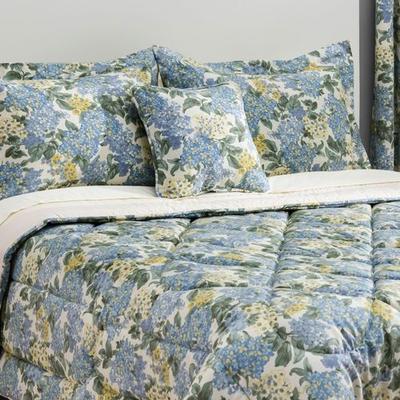 Floryn Comforter Blue, Twin, Blue
