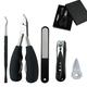 5-Pieces/Set Nail Clippers Embedded Nails Hawkbill Clippers Dead Skin Clippers Nail Clipper Set