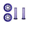 Compatible For Dyson DC41 DC65 DC66 UP13 Pets Upright Vacuum Cleaner Accessories Spare Part Hepa Pre Post Front Filter Main Brush Roller (Color : Set F)