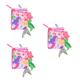 ibasenice 3 Pcs Children's Tail Cloth Book Toys for Infants Kids Playset Infant Toy Kidcraft Playset Toy for Kids Toys for Kids Childrens Toys Kids Toy Advanced Baby Early Teaching Polyester