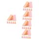 POPETPOP 480 Pcs Makeup Sponge Makeup Blender Foundation Sponge Makeup Esponjas Para Maquillaje Makeup Powder Sponges Sponge Blender Small Puffs & Wedges Body Puff Wedge Shape Cosmetics