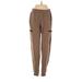 Active by Old Navy Casual Pants - High Rise: Brown Bottoms - Women's Size 5