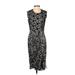 Giambattista Valli Cocktail Dress - Sheath: Black Brocade Dresses - Women's Size X-Small