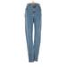 BDG Jeans - High Rise Straight Leg Boyfriend: Blue Bottoms - Women's Size 25 - Medium Wash