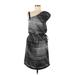 Gap Casual Dress V Neck Sleeveless: Gray Dresses - Women's Size 8 Tall